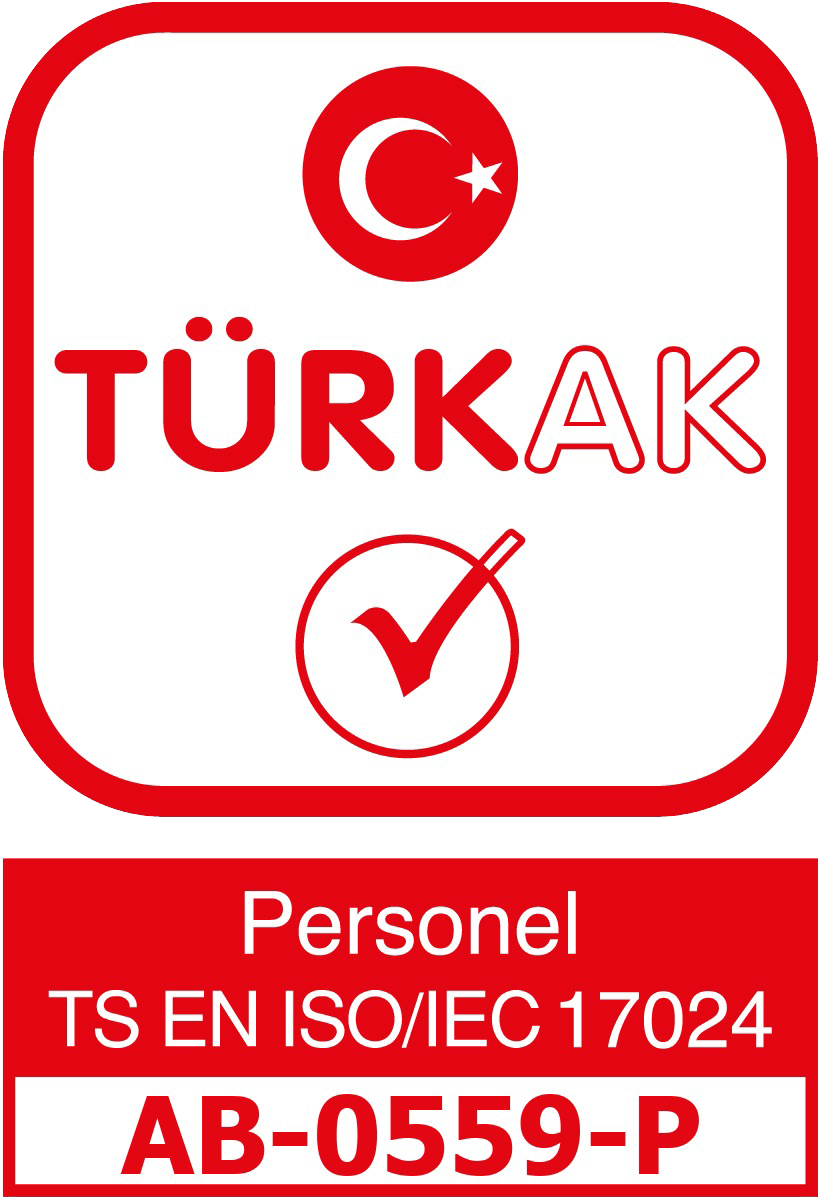 TÜRKAK Personel Belgelendirme Akreditasyonu — TS EN ISO/IEC 17024 · AB-0559-P